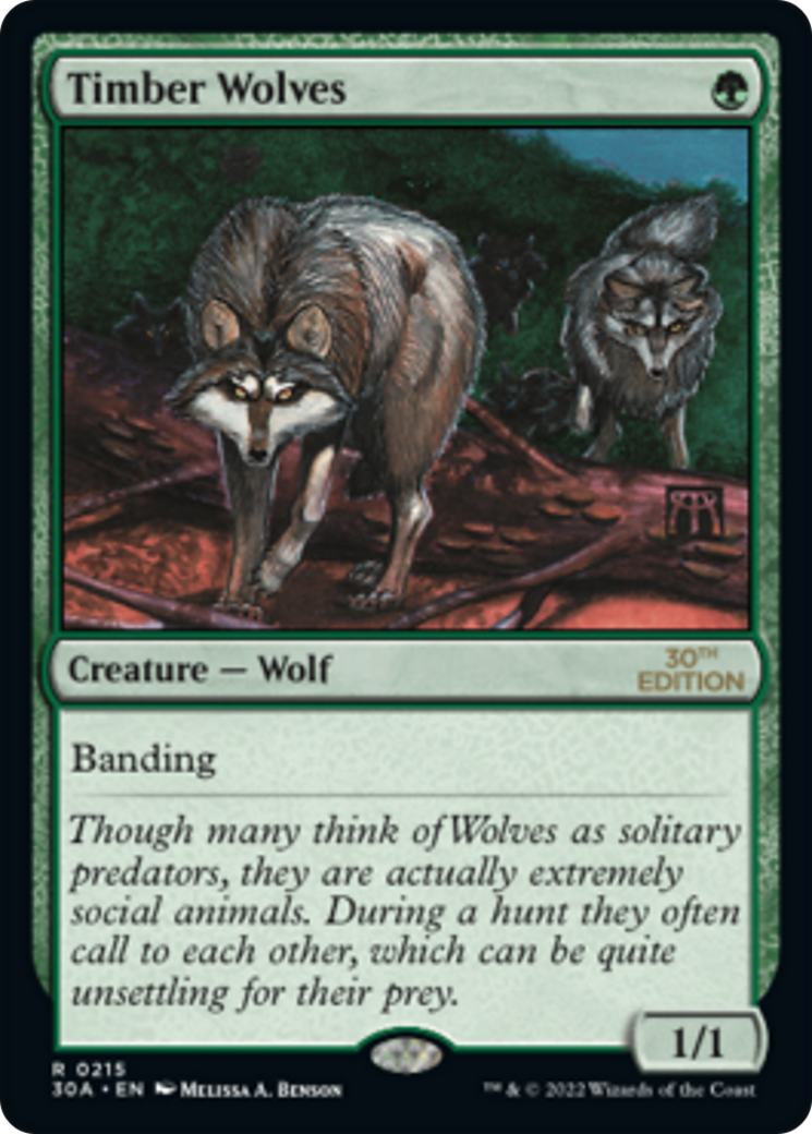 Timber Wolves [30A-215]