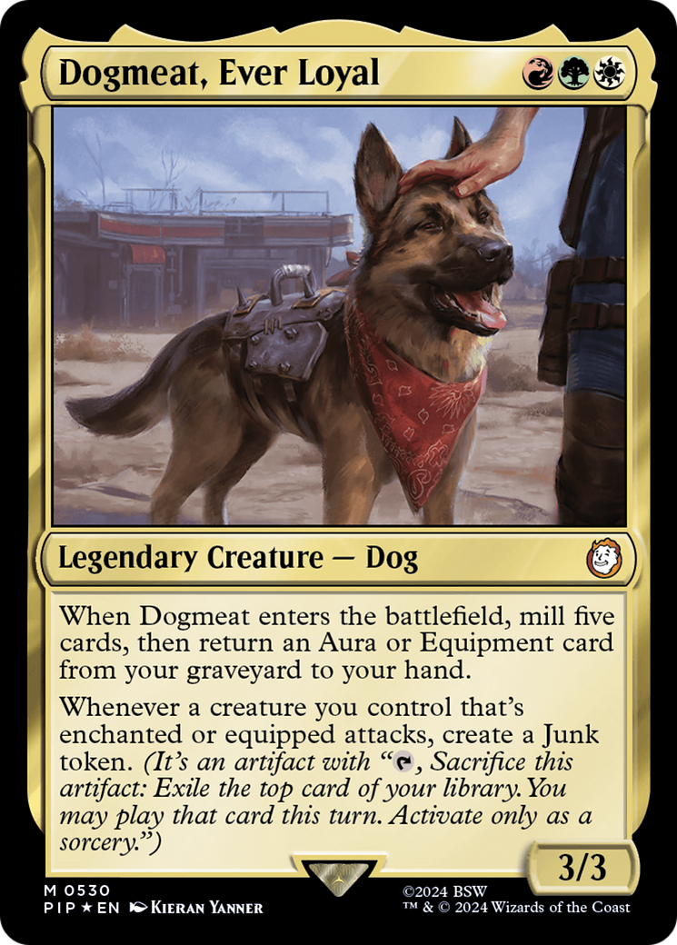 Dogmeat, Ever Loyal - Surge Foil [PIP-530]