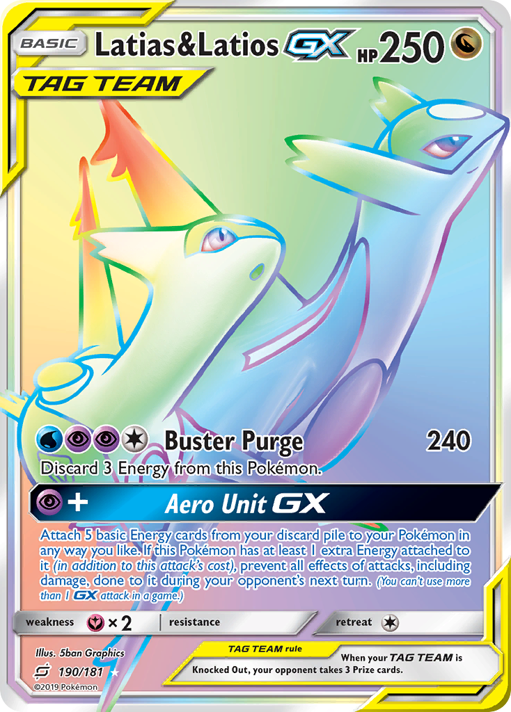 Latias & Latios-GX [SM9-190]