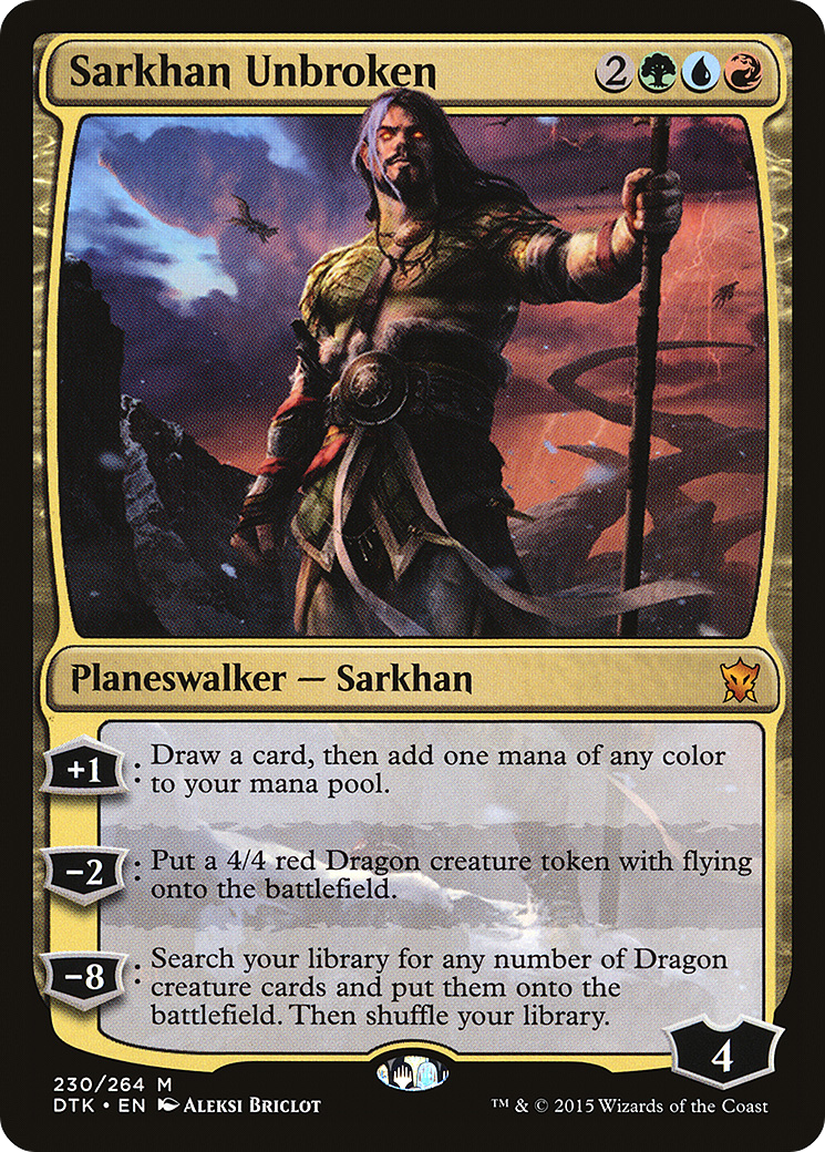 Sarkhan Unbroken [DTK-230]