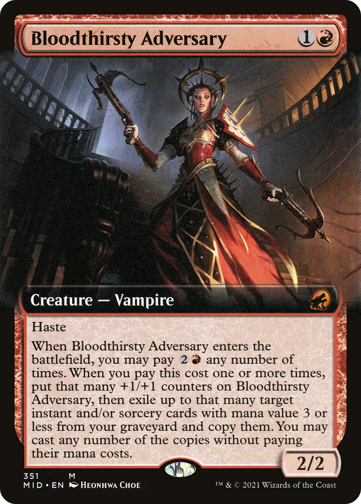 Bloodthirsty Adversary - Extended Art [MID-351]