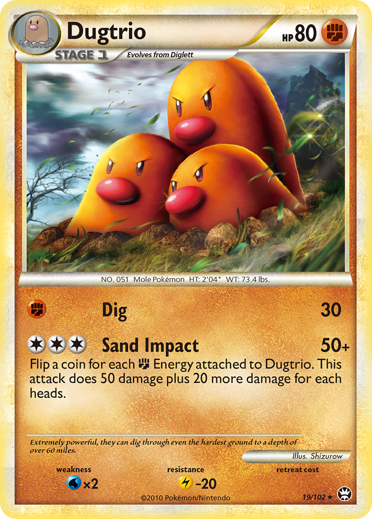 Dugtrio [HGSS4-19]