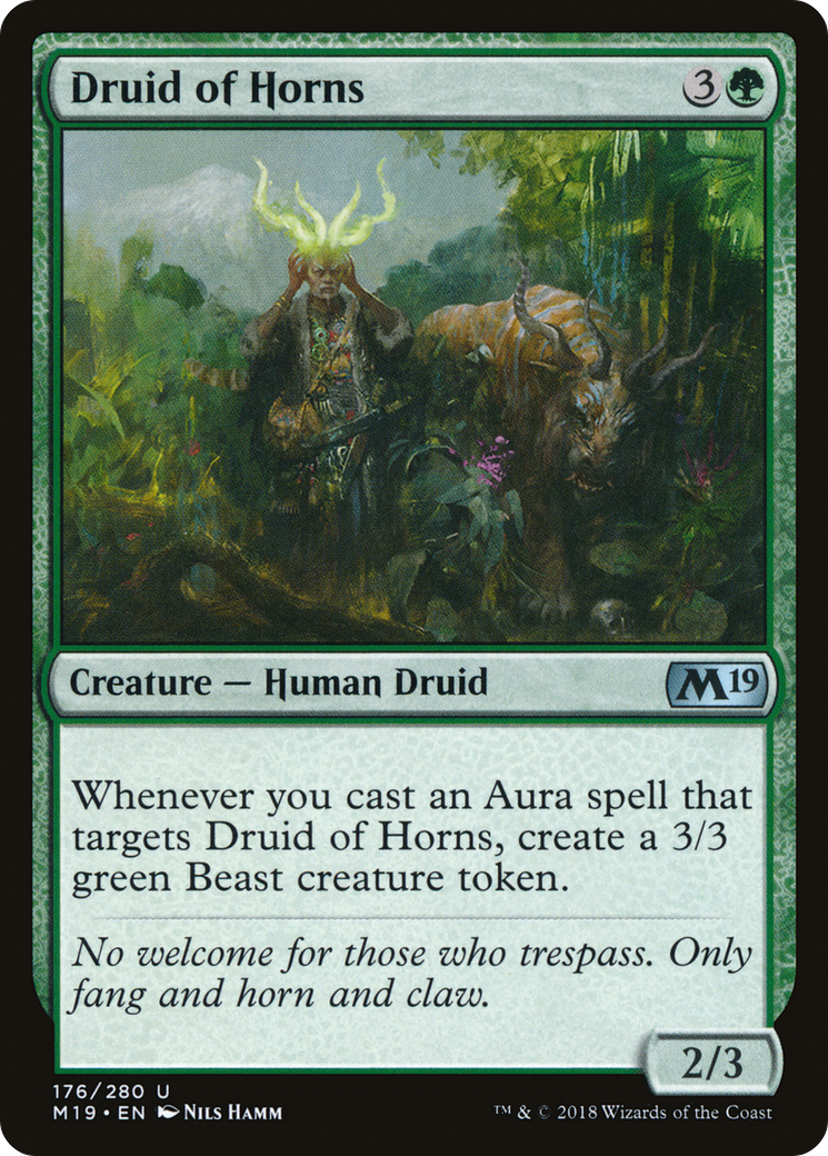 Druid of Horns [M19-176]