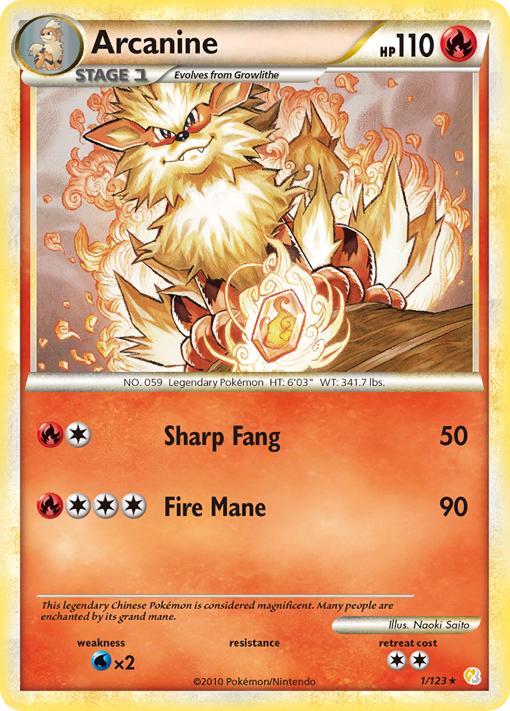 Arcanine [HGSS1-1]