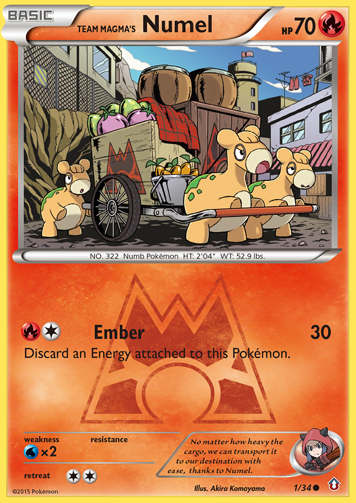 Team Magma's Numel [DC1-1]