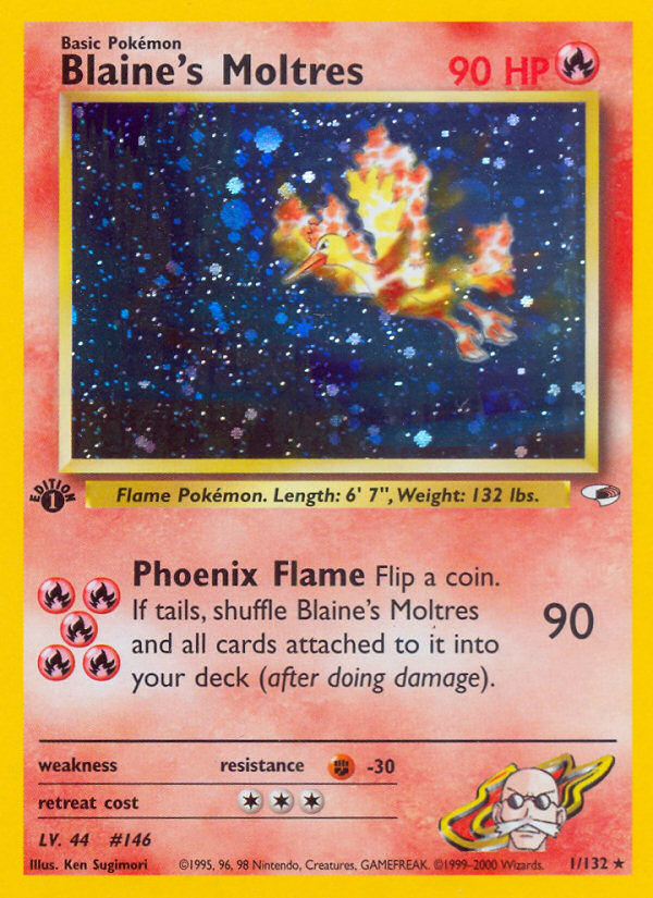 Blaine's Moltres [GYM1-1]