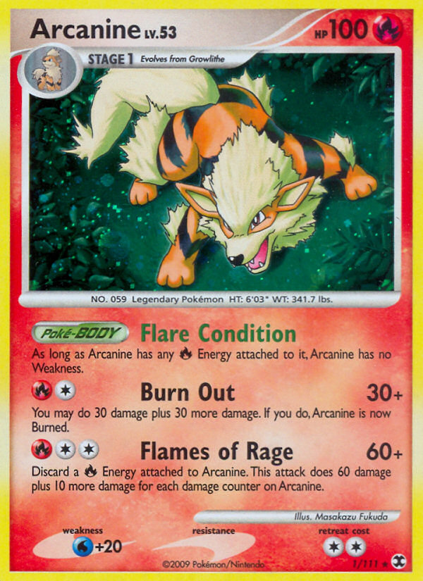 Arcanine [PL2-1]