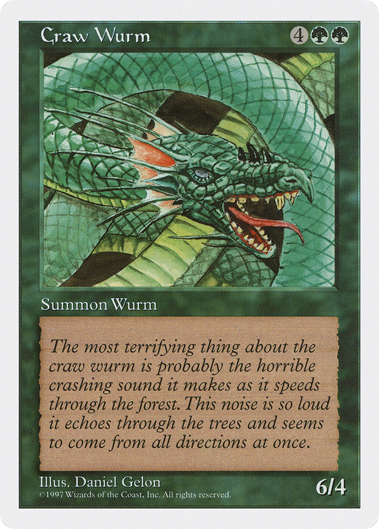 Craw Wurm [5ED-286]