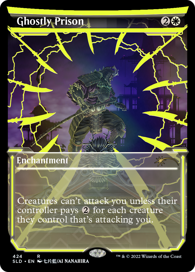 Ghostly Prison - Showcase - Neon Ink - Full Art [SLD-424]