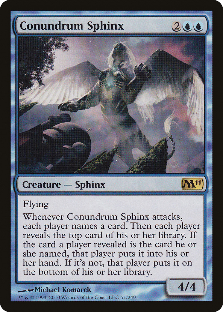 Conundrum Sphinx [M11-51]