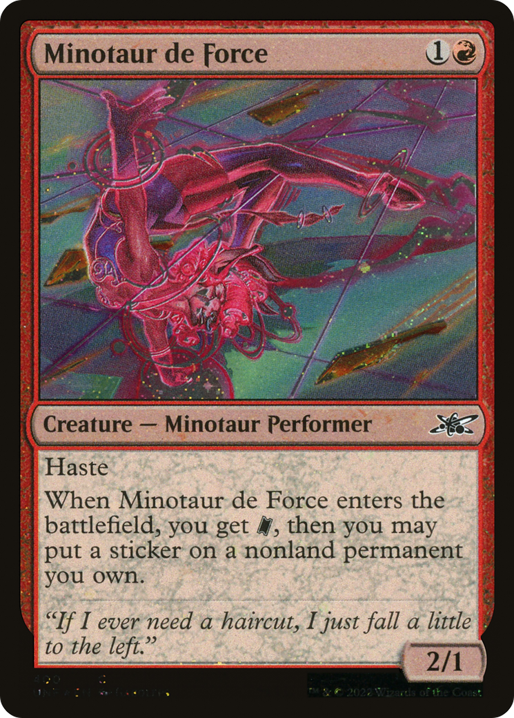 Minotaur de Force - Galaxy Foil [UNF-400]