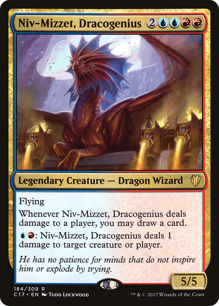 Niv-Mizzet, Dracogenius [C17-184]