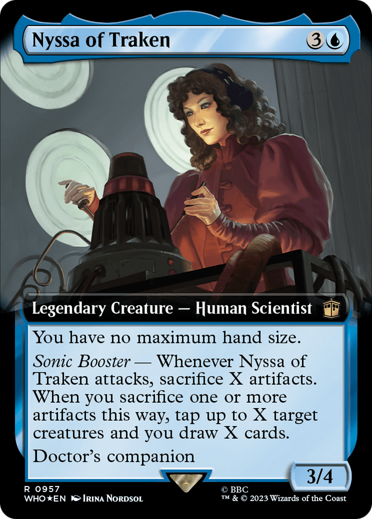 Nyssa of Traken - Extended Art - Surge Foil [WHO-957]