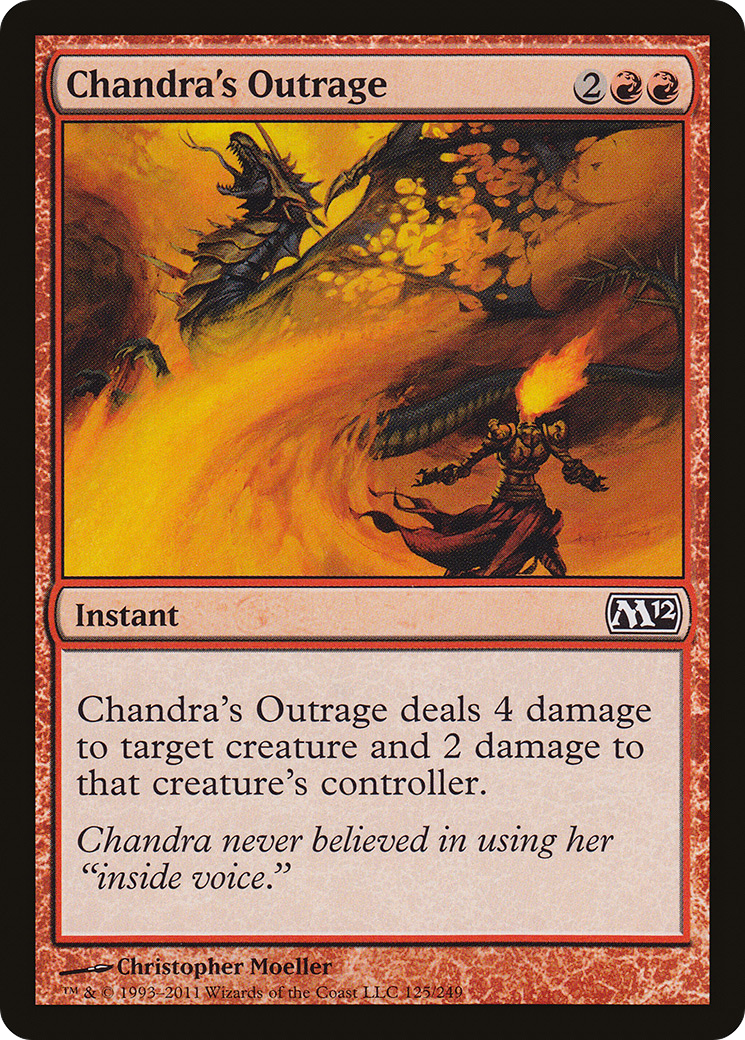 Chandra's Outrage [M12-125]