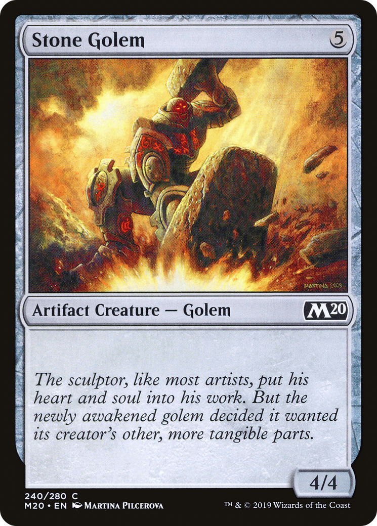 Stone Golem [M20-240]