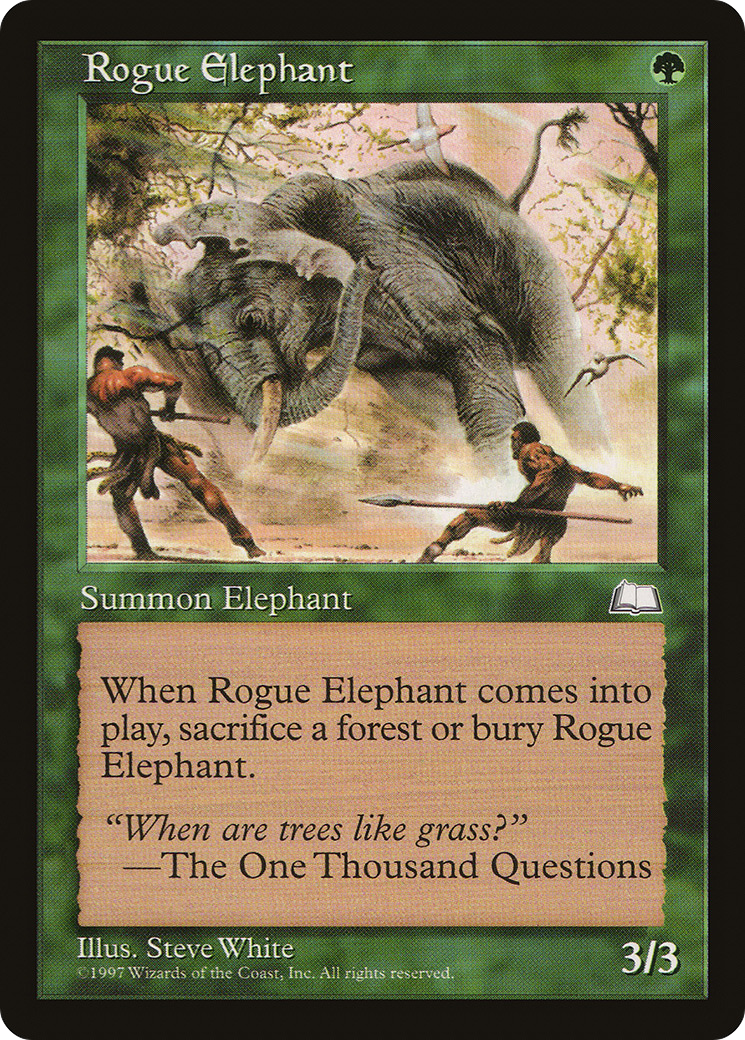 Rogue Elephant [WTH-139]