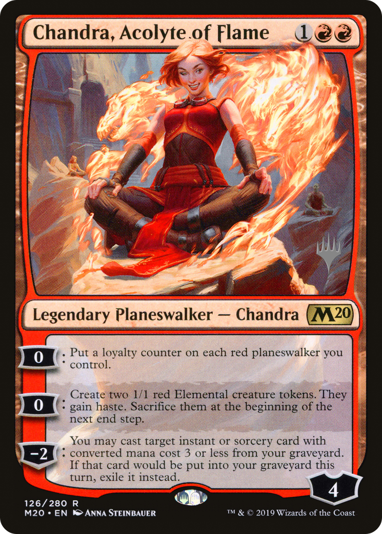 Chandra, Acolyte of Flame - Promo Pack [PM20-126p]