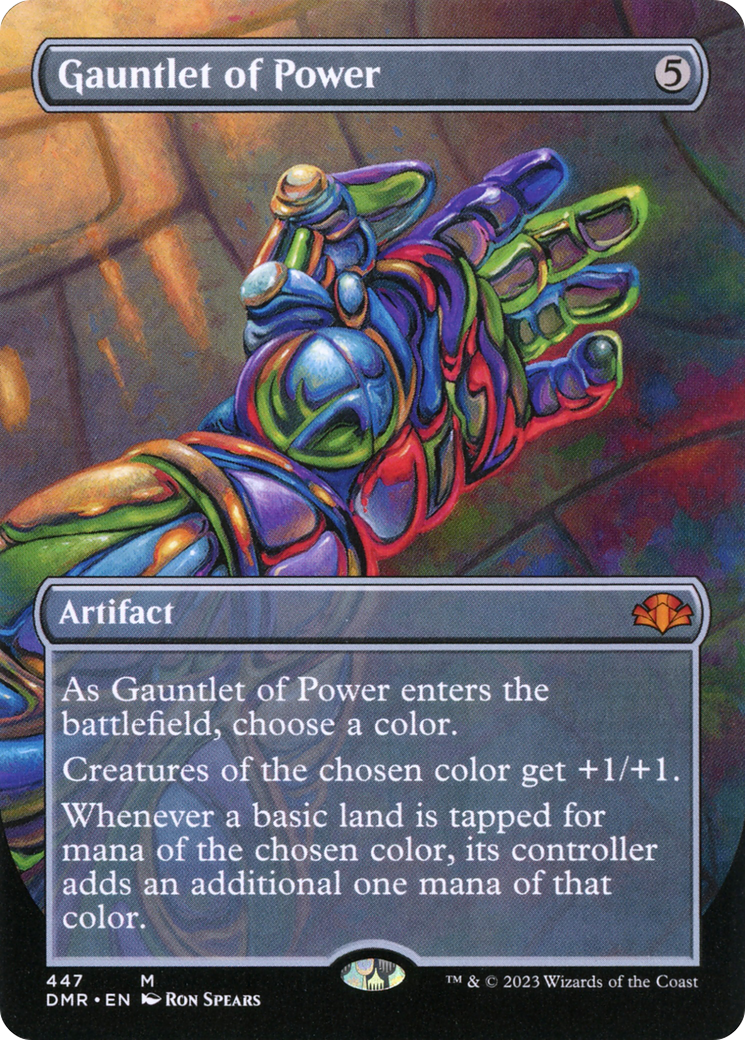 Gauntlet of Power - Borderless - Full Art [DMR-447]