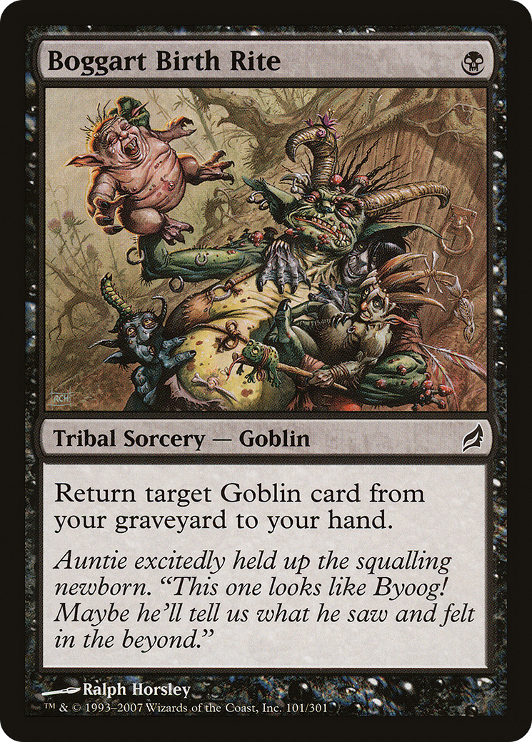 Boggart Birth Rite [LRW-101]