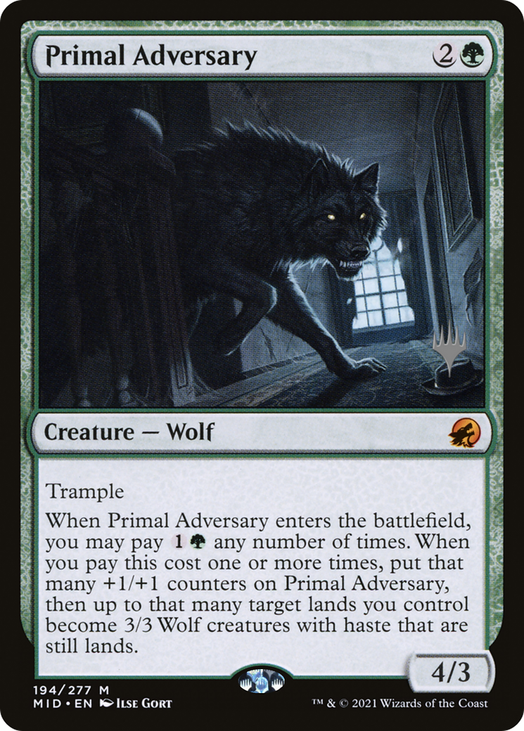 Primal Adversary - Promo Pack [PMID-194p]