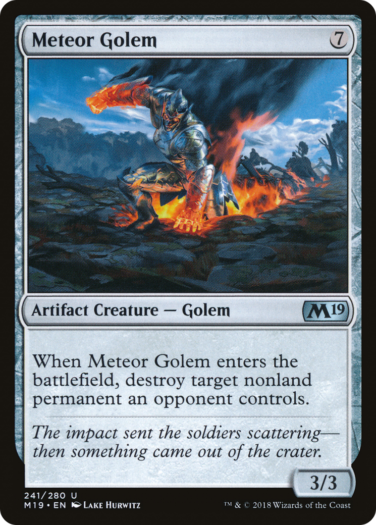 Meteor Golem [M19-241]