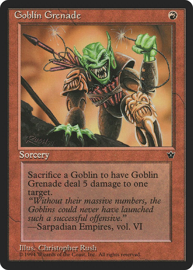 Goblin Grenade [FEM-56c]