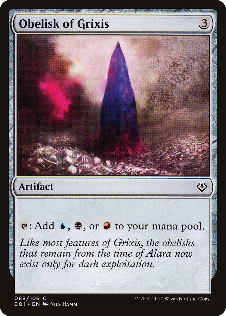 Obelisk of Grixis [E01-88]