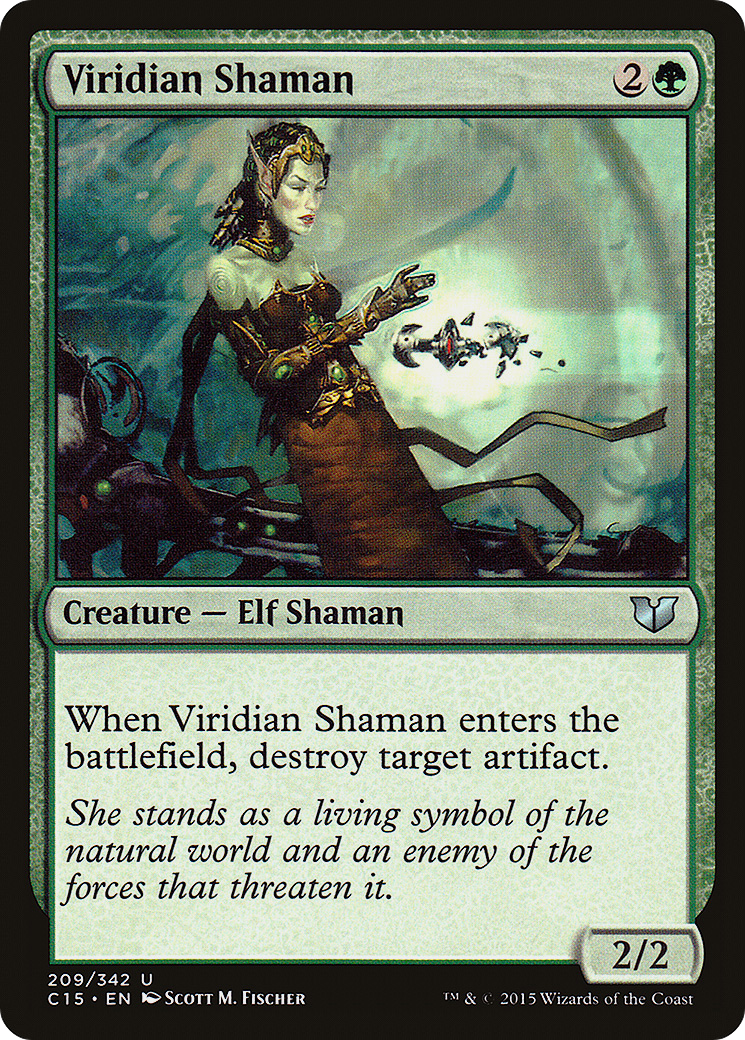 Viridian Shaman [C15-209]