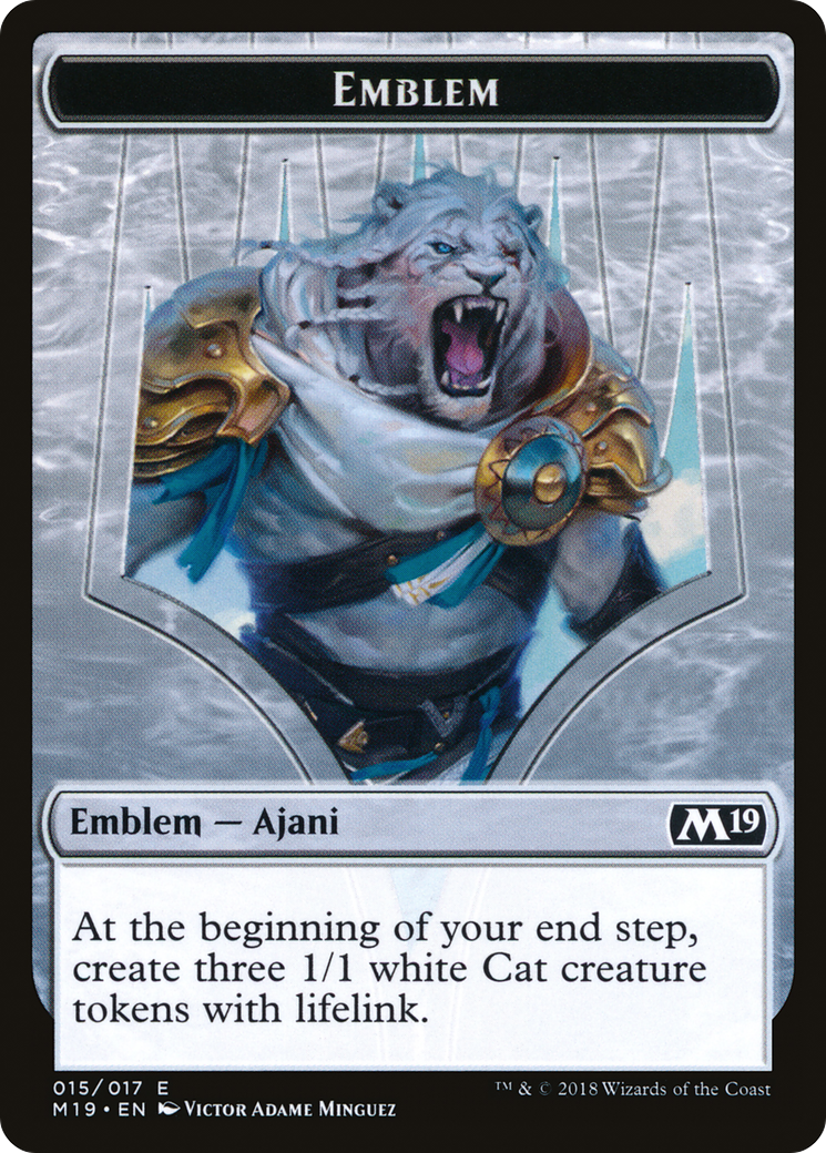 Ajani, Adversary of Tyrants Emblem [TM19-15]