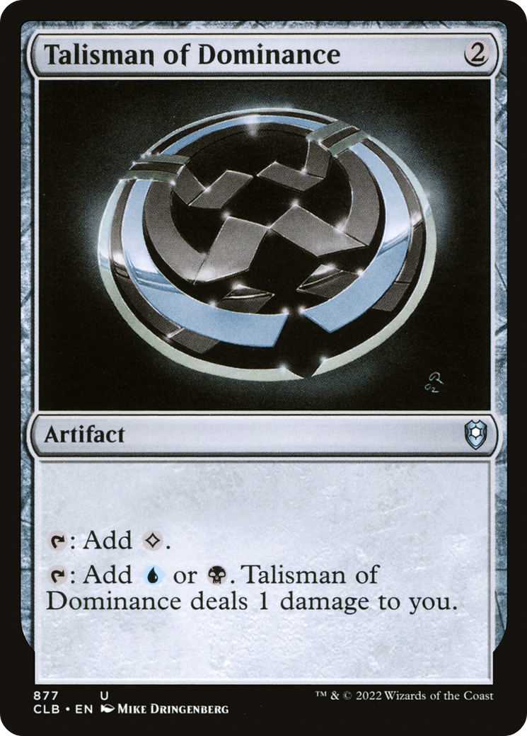 Talisman of Dominance [CLB-877]