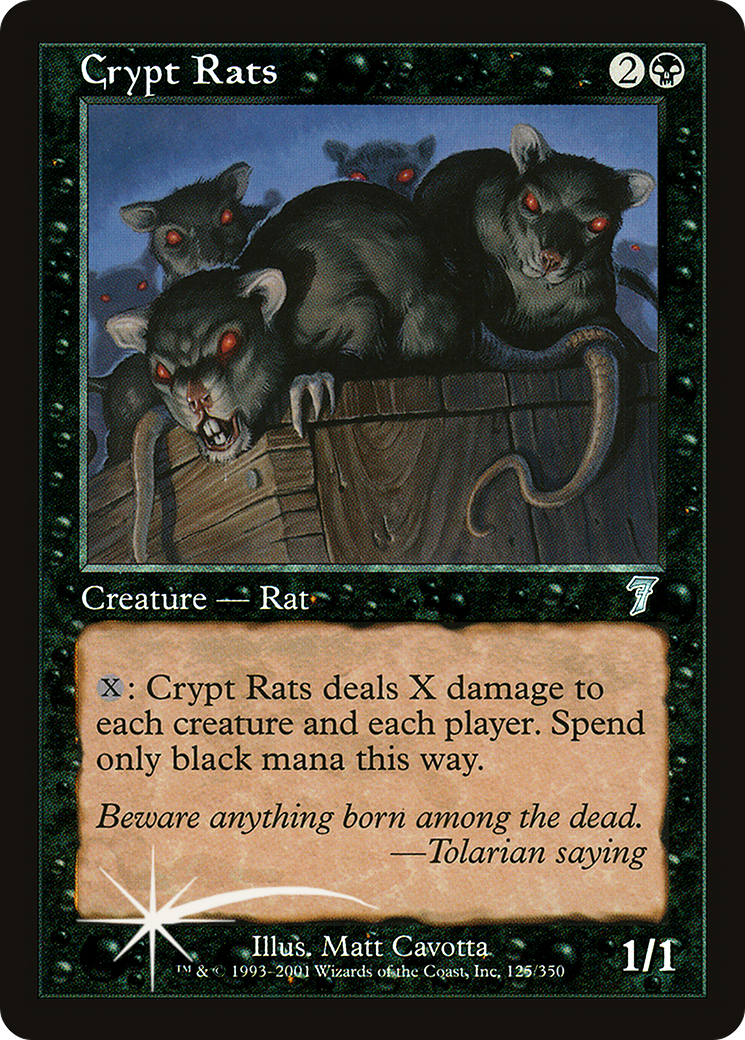 Crypt Rats [7ED-125★]