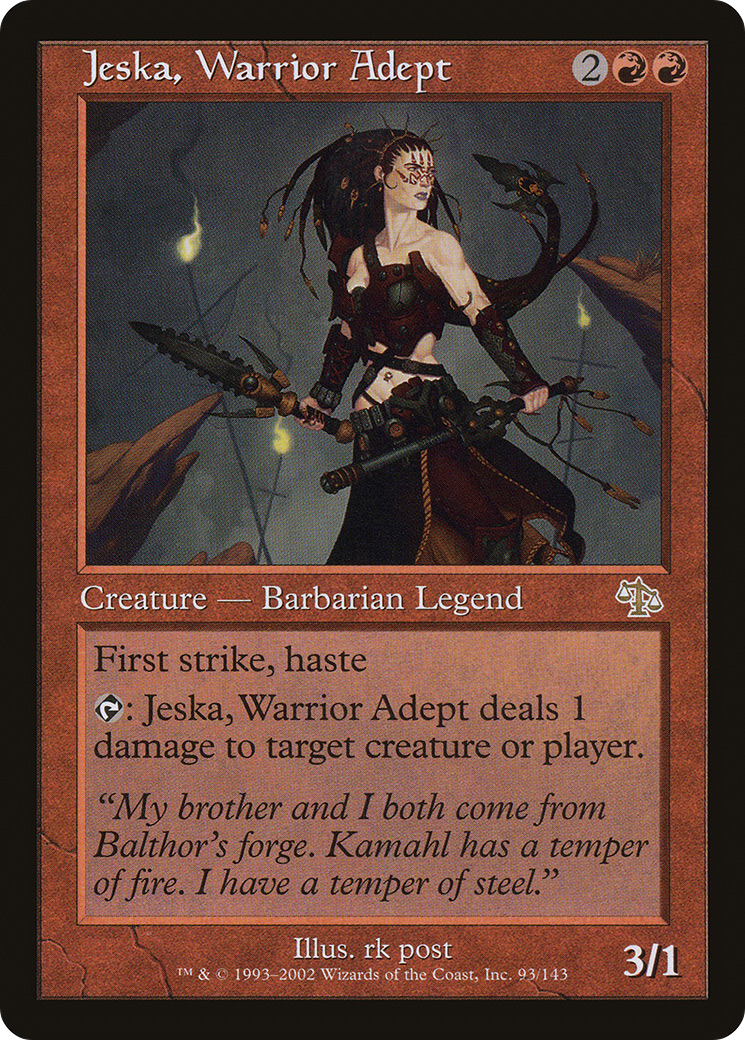 Jeska, Warrior Adept [JUD-93]