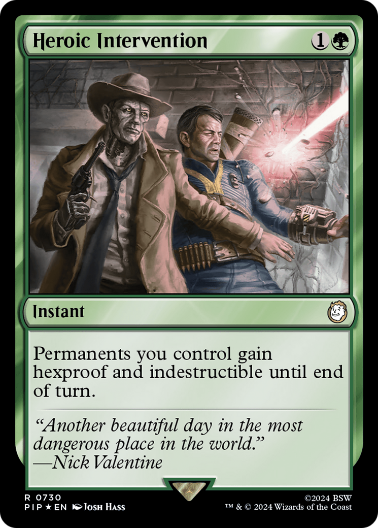 Heroic Intervention - Surge Foil [PIP-730]