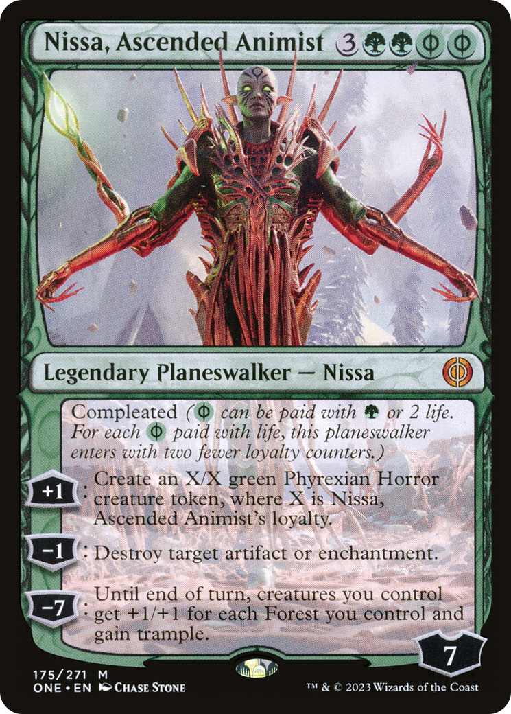 Nissa, Ascended Animist [ONE-175]