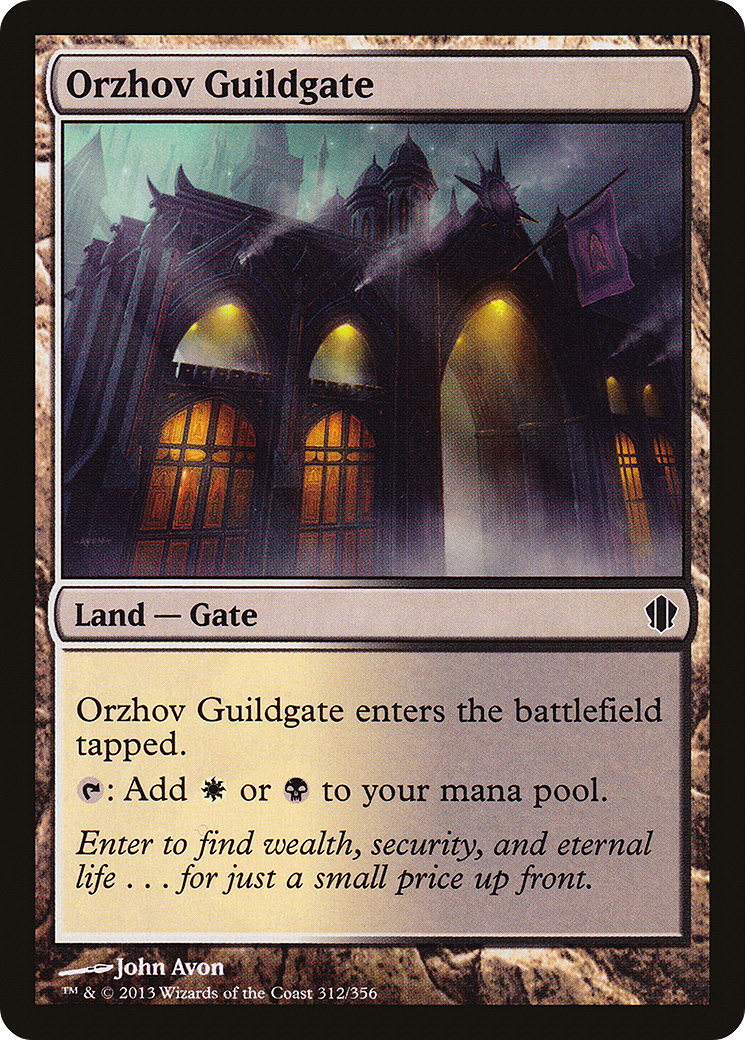 Orzhov Guildgate [C13-312]