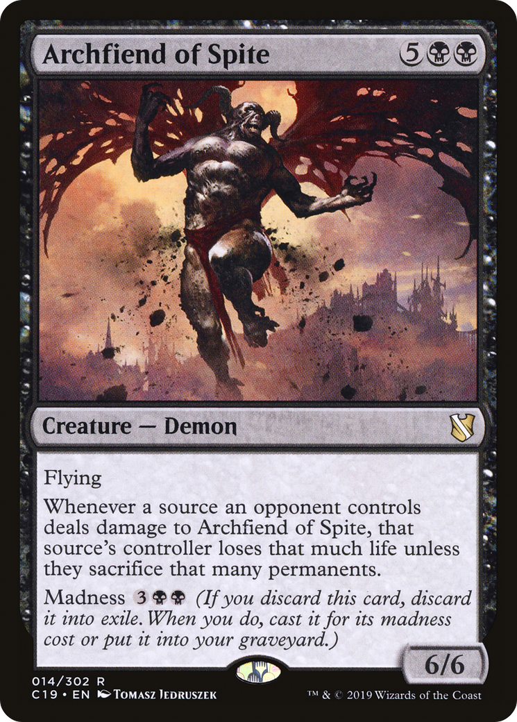 Archfiend of Spite [C19-14]