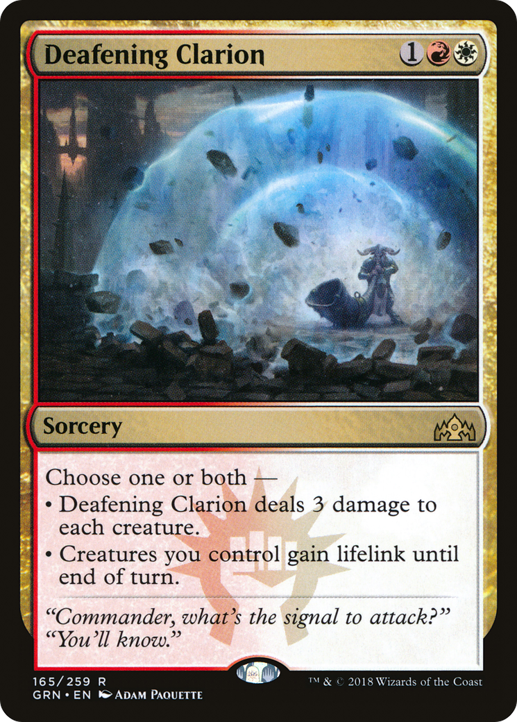 Deafening Clarion [GRN-165]