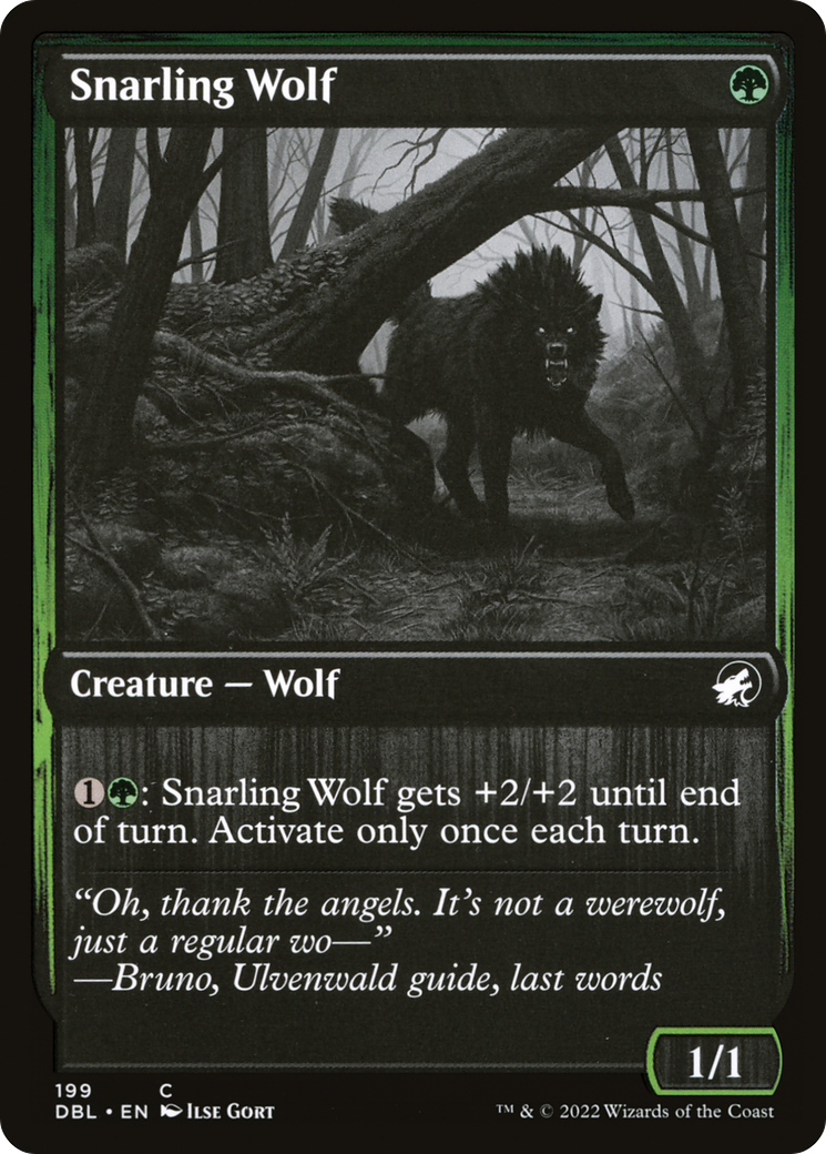 Snarling Wolf [DBL-199]