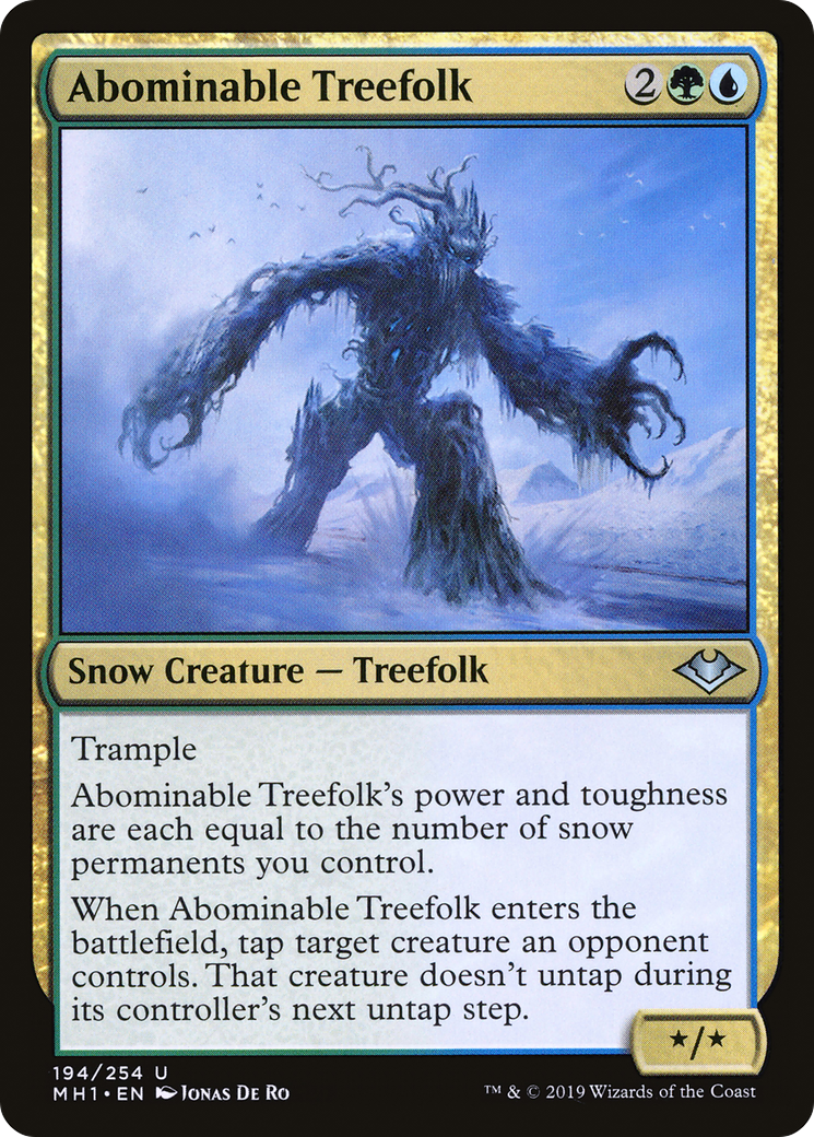 Abominable Treefolk [MH1-194]