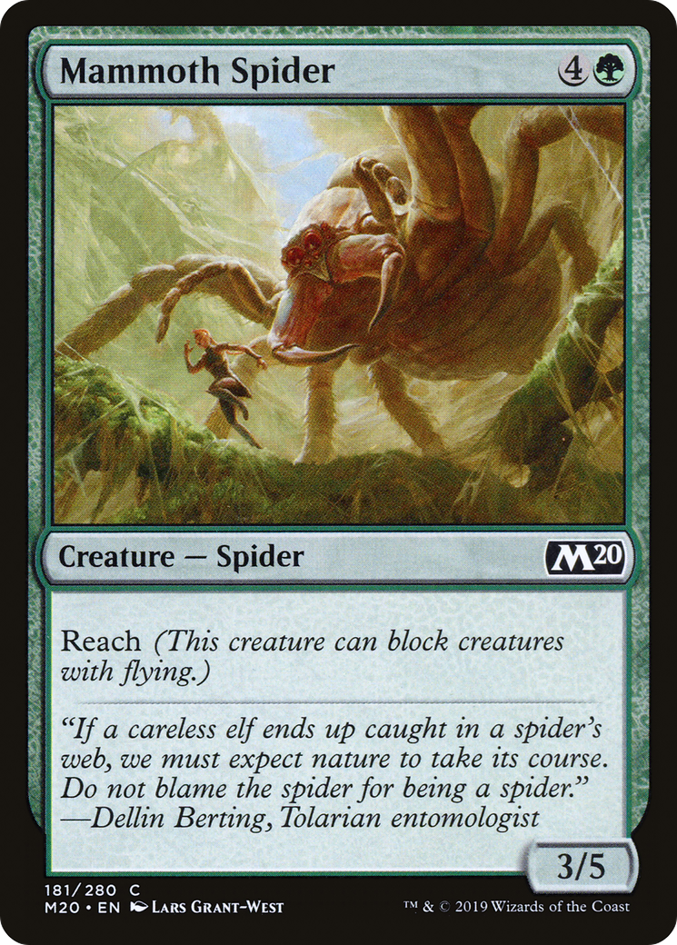 Mammoth Spider [M20-181]