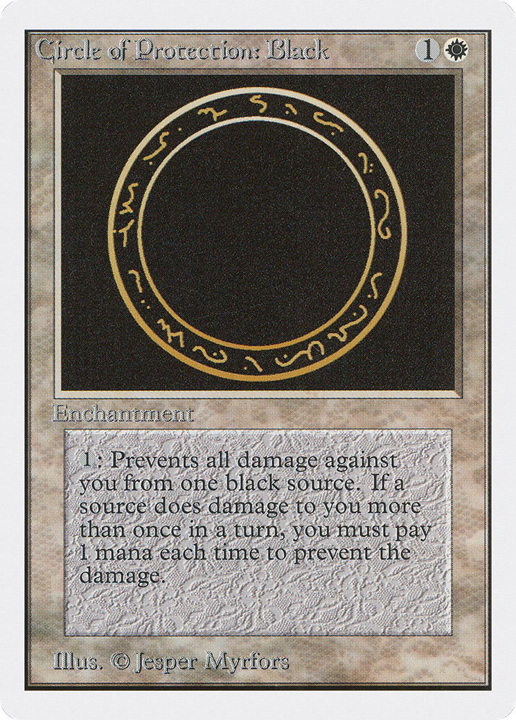 Circle of Protection: Black [2ED-10]