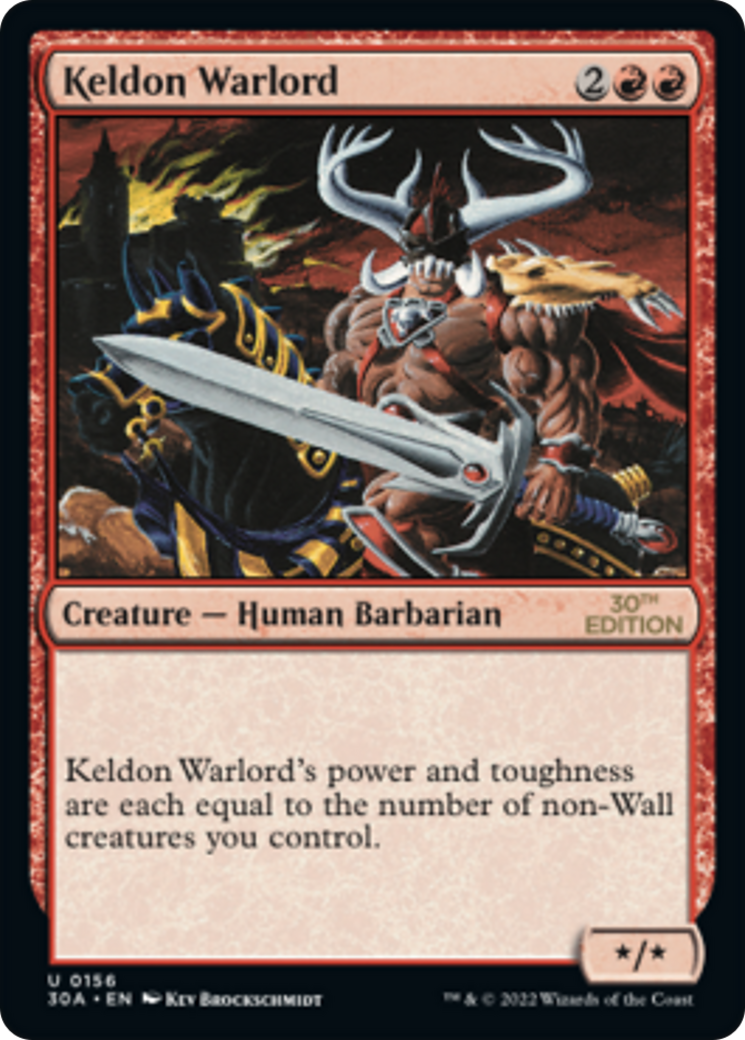 Keldon Warlord [30A-156]