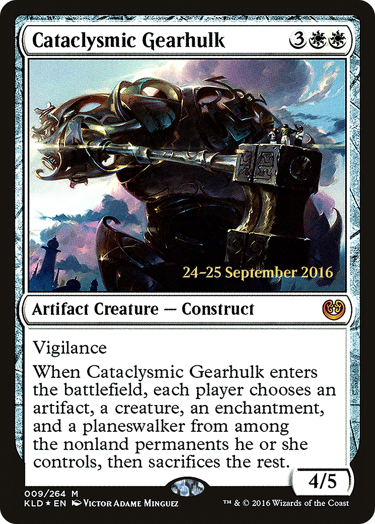 Cataclysmic Gearhulk - Prerelease Promo [PKLD-9s]