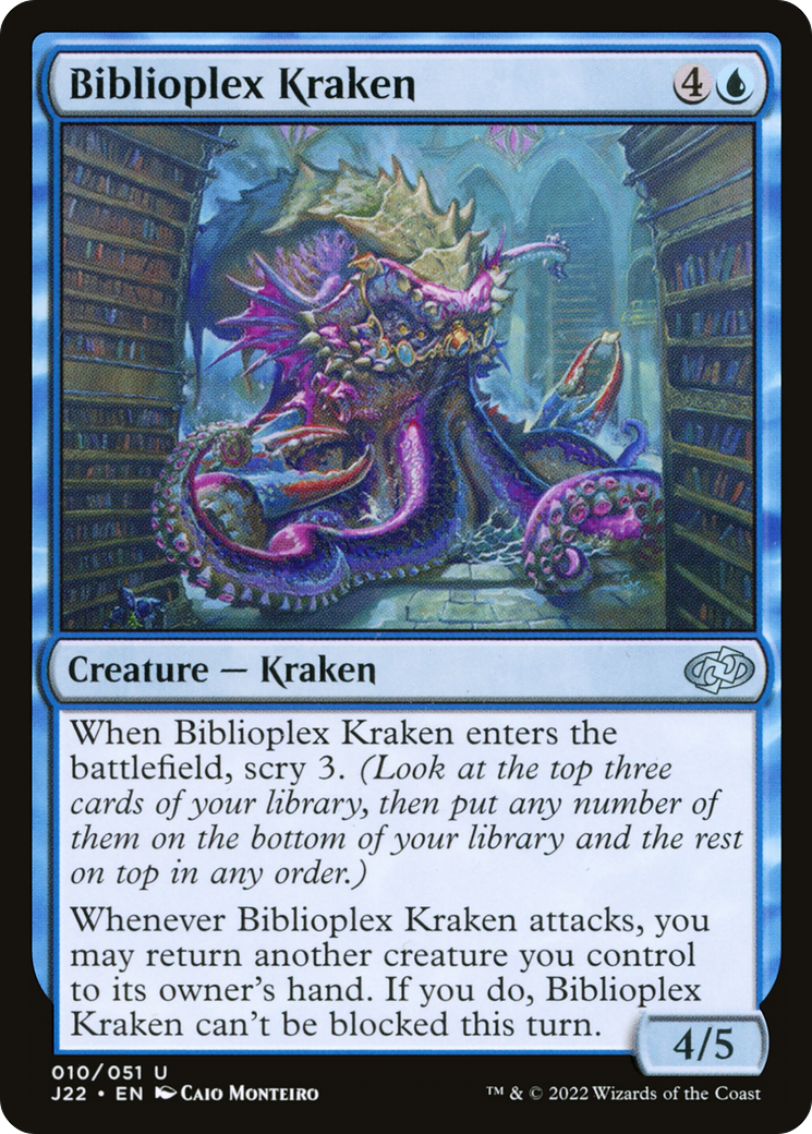 Biblioplex Kraken [J22-10]