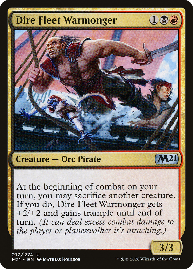 Dire Fleet Warmonger [M21-217]