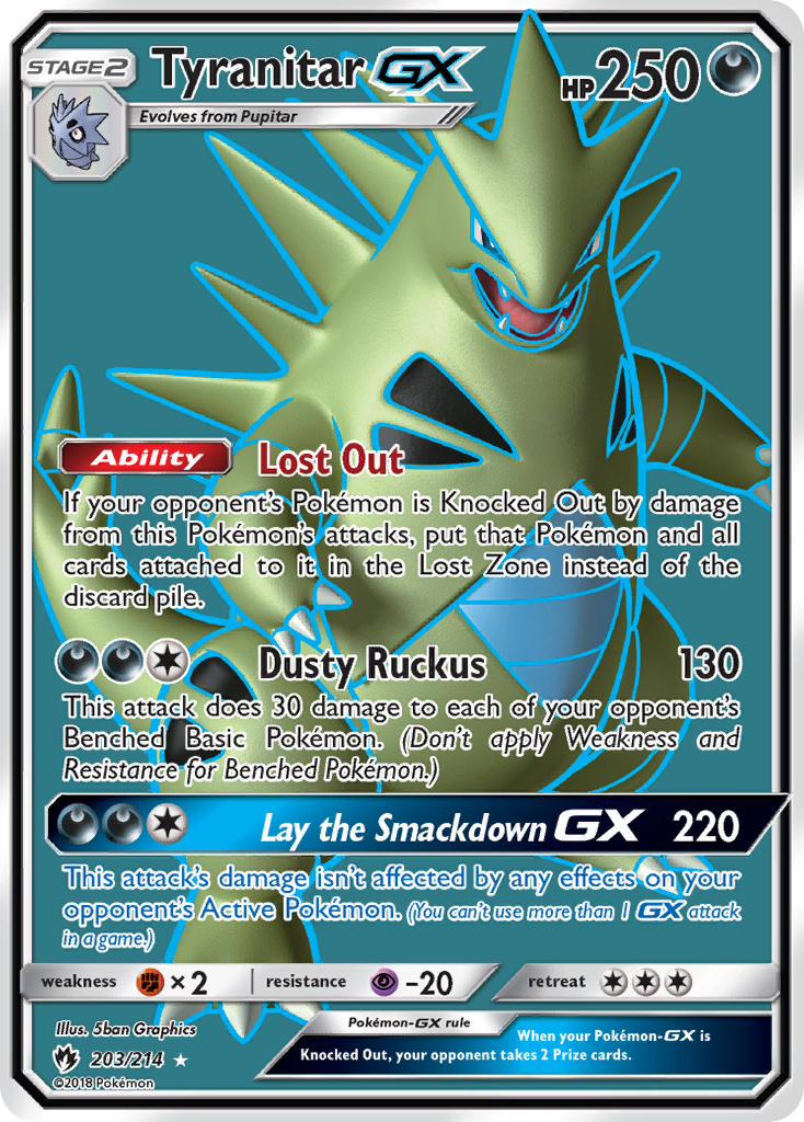 Tyranitar-GX [SM8-203]