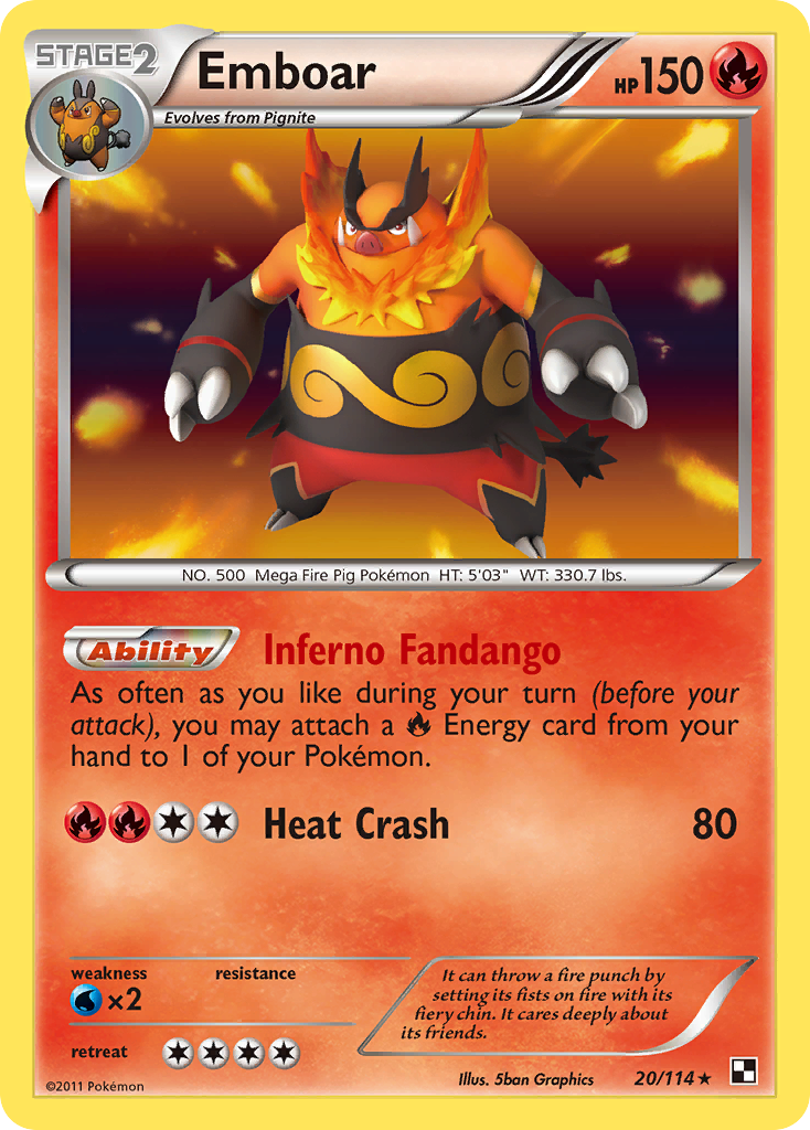 Emboar [BW1-20]