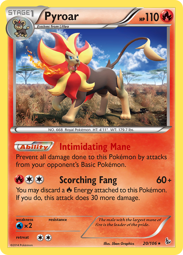 Pyroar [XY2-20]