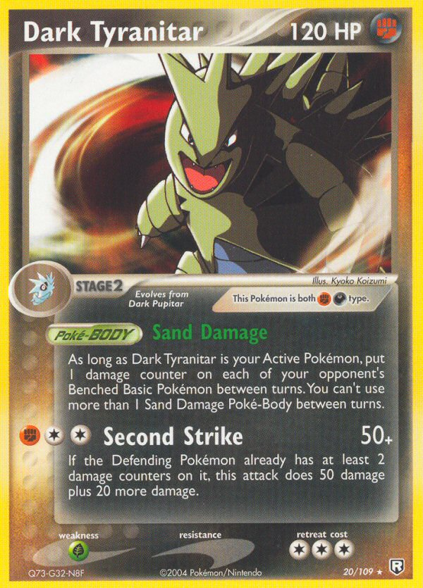 Dark Tyranitar [EX7-20]