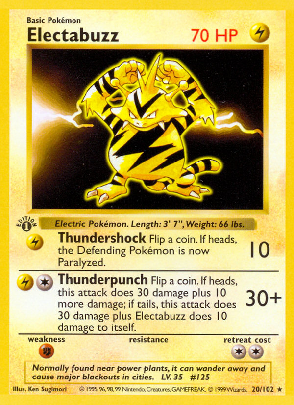 Electabuzz [BASE1-20]